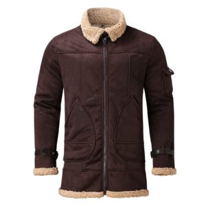 Sheepskin Cashmere Leather Jacket